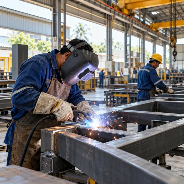 Manufacturers and Fabricators in a Philippine commercial setting